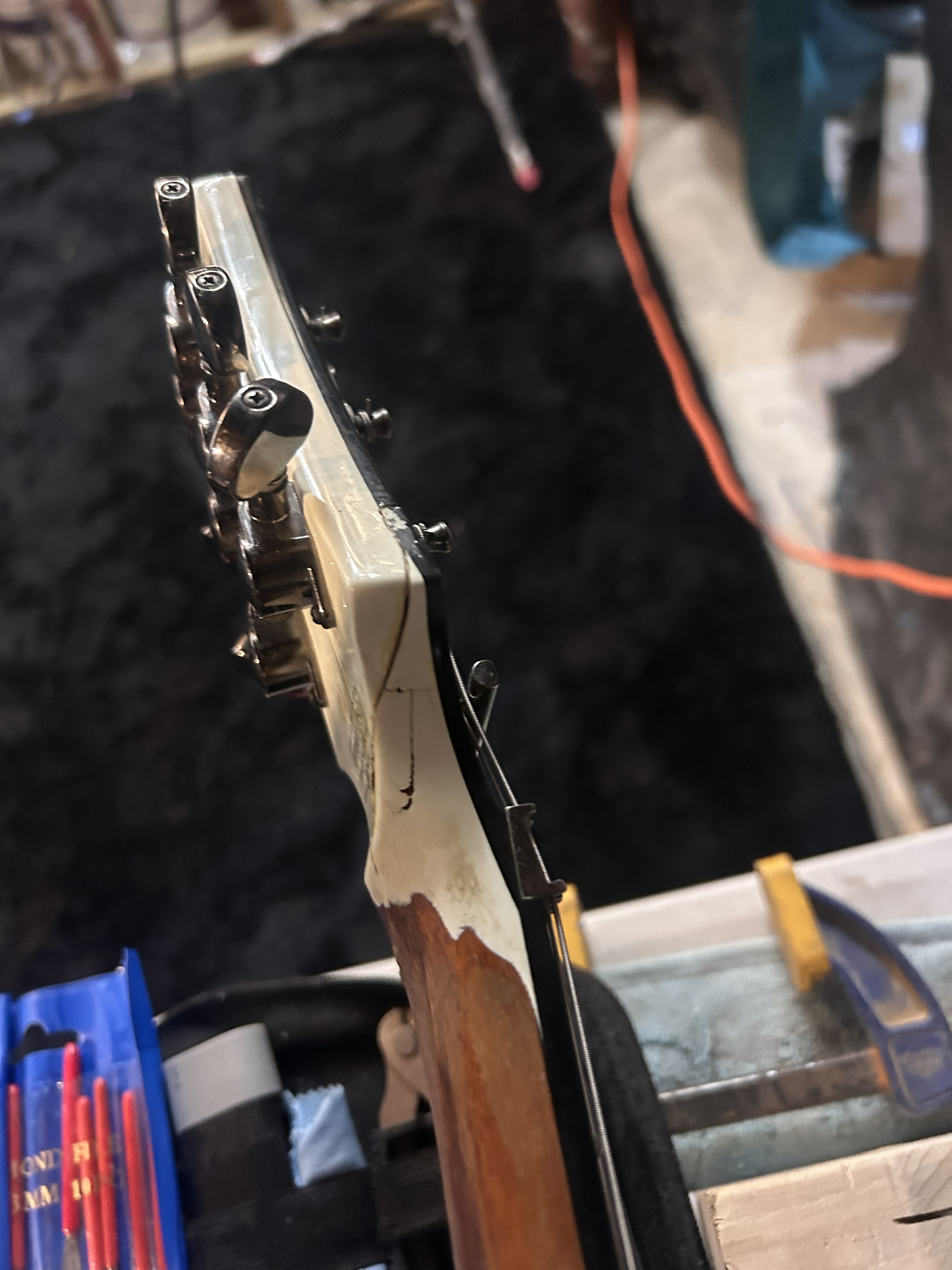Collins Guitar Works work in progress photo 12