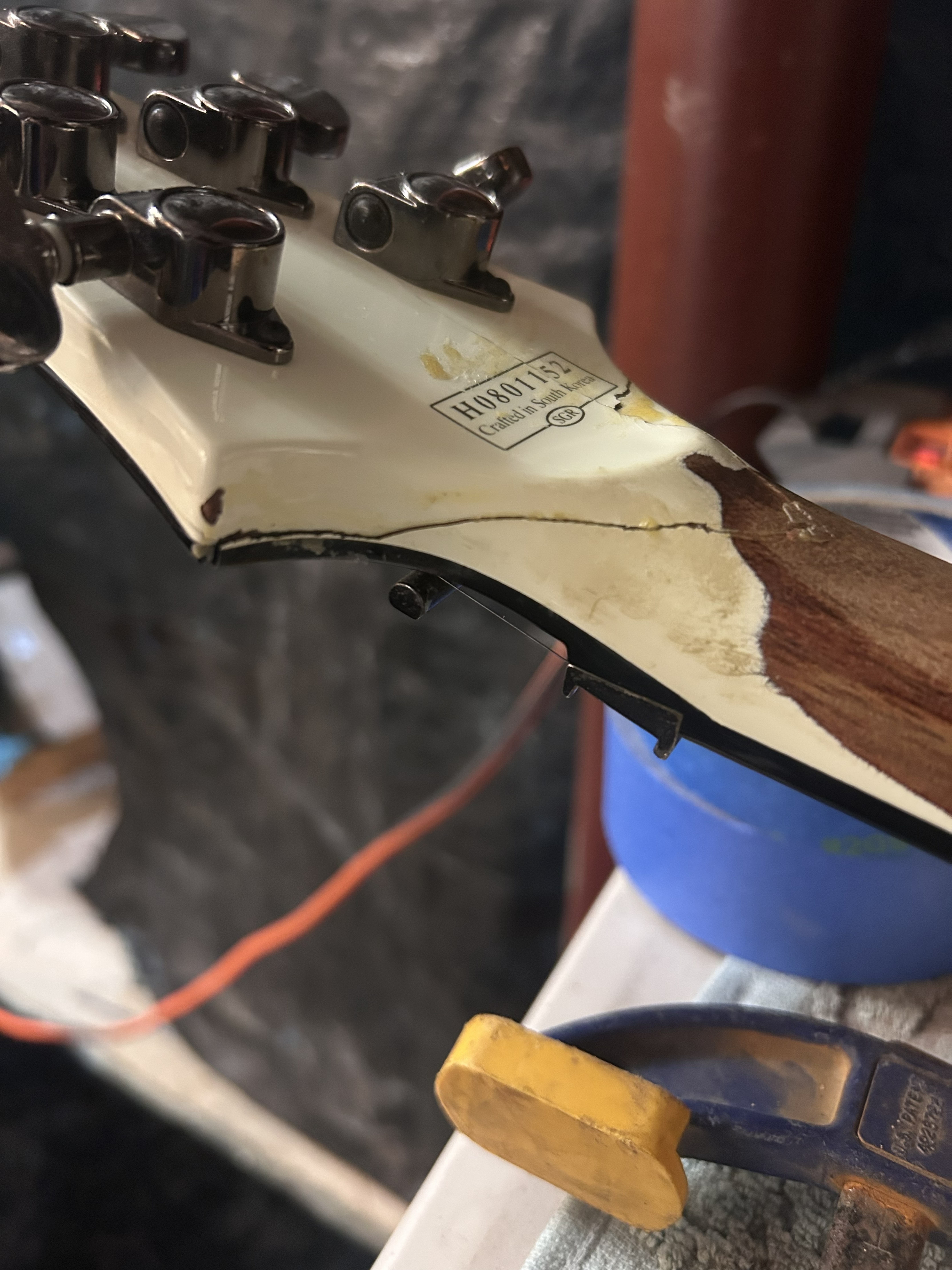 Collins Guitar Works work in progress photo 13