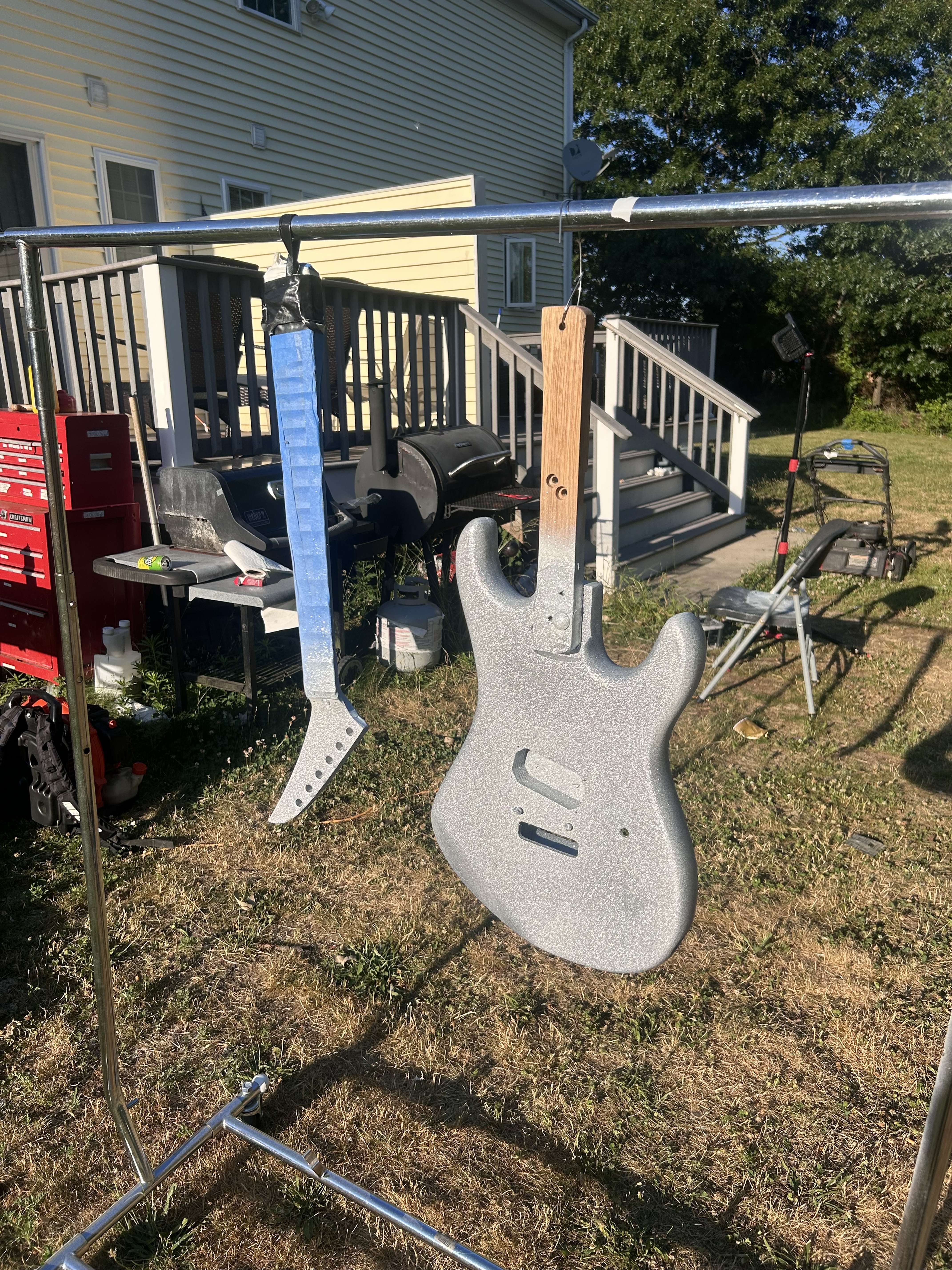 Collins Guitar Works work in progress photo 14