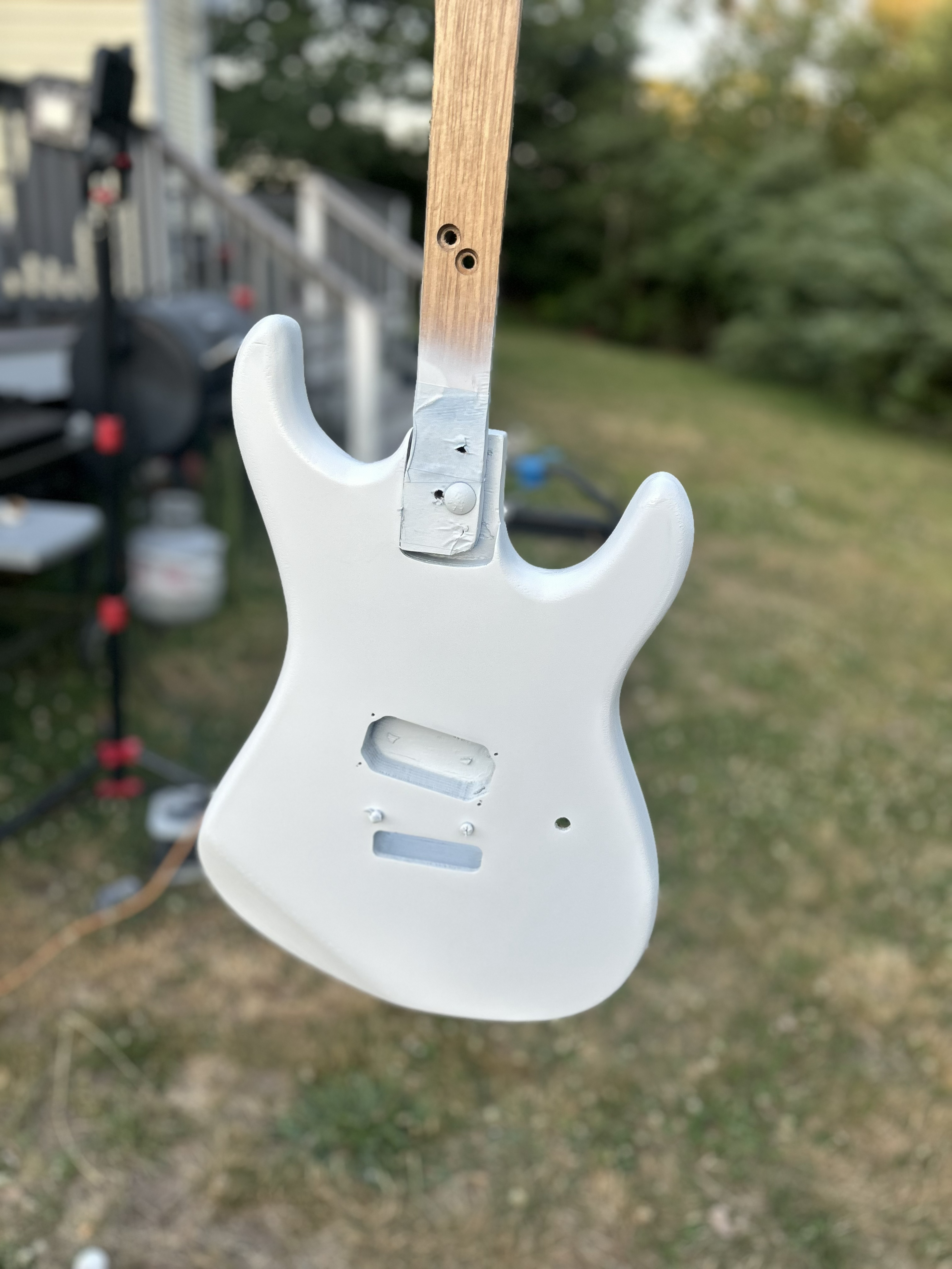 Collins Guitar Works work in progress photo 15