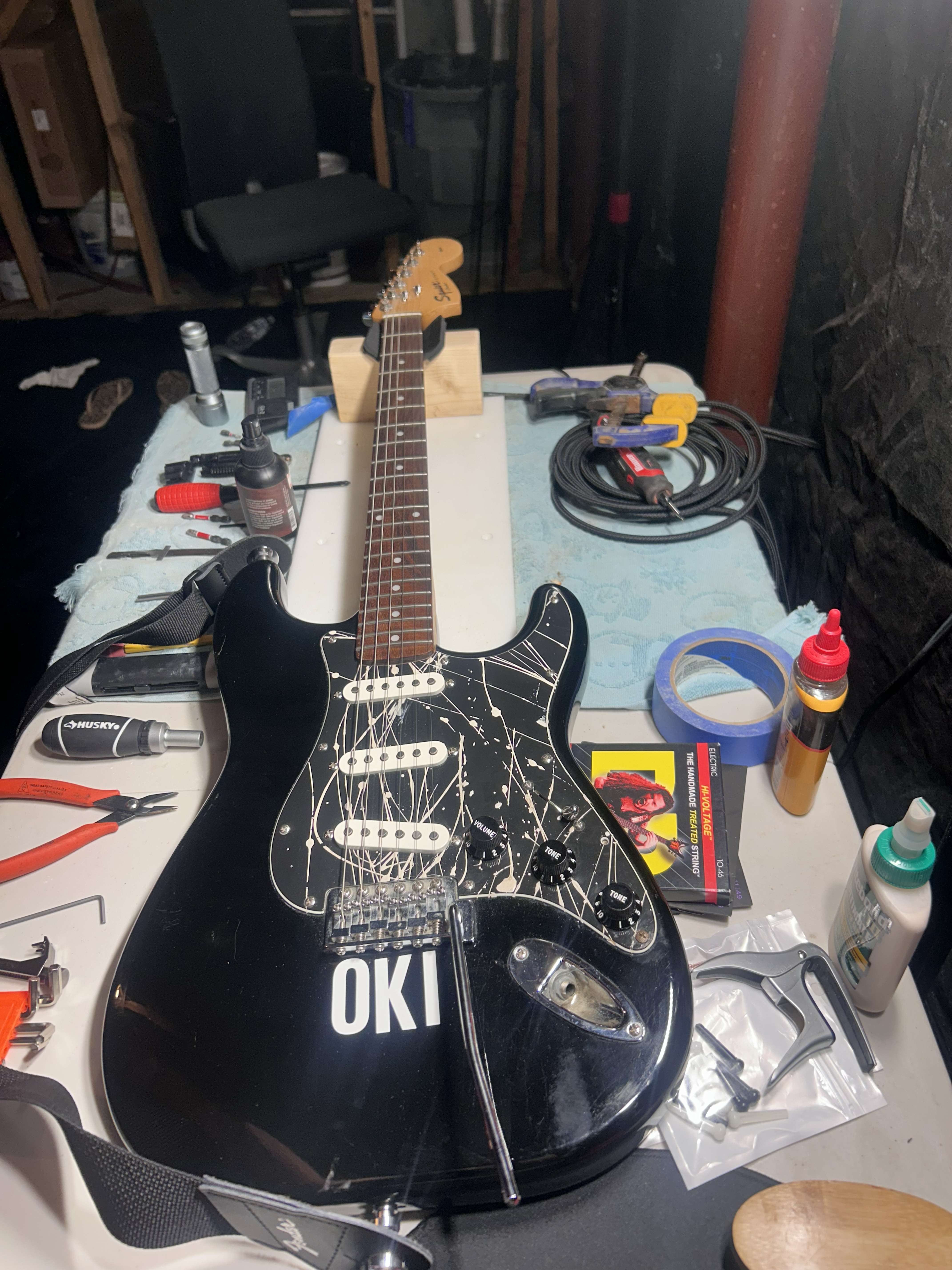 Collins Guitar Works work in progress photo 18