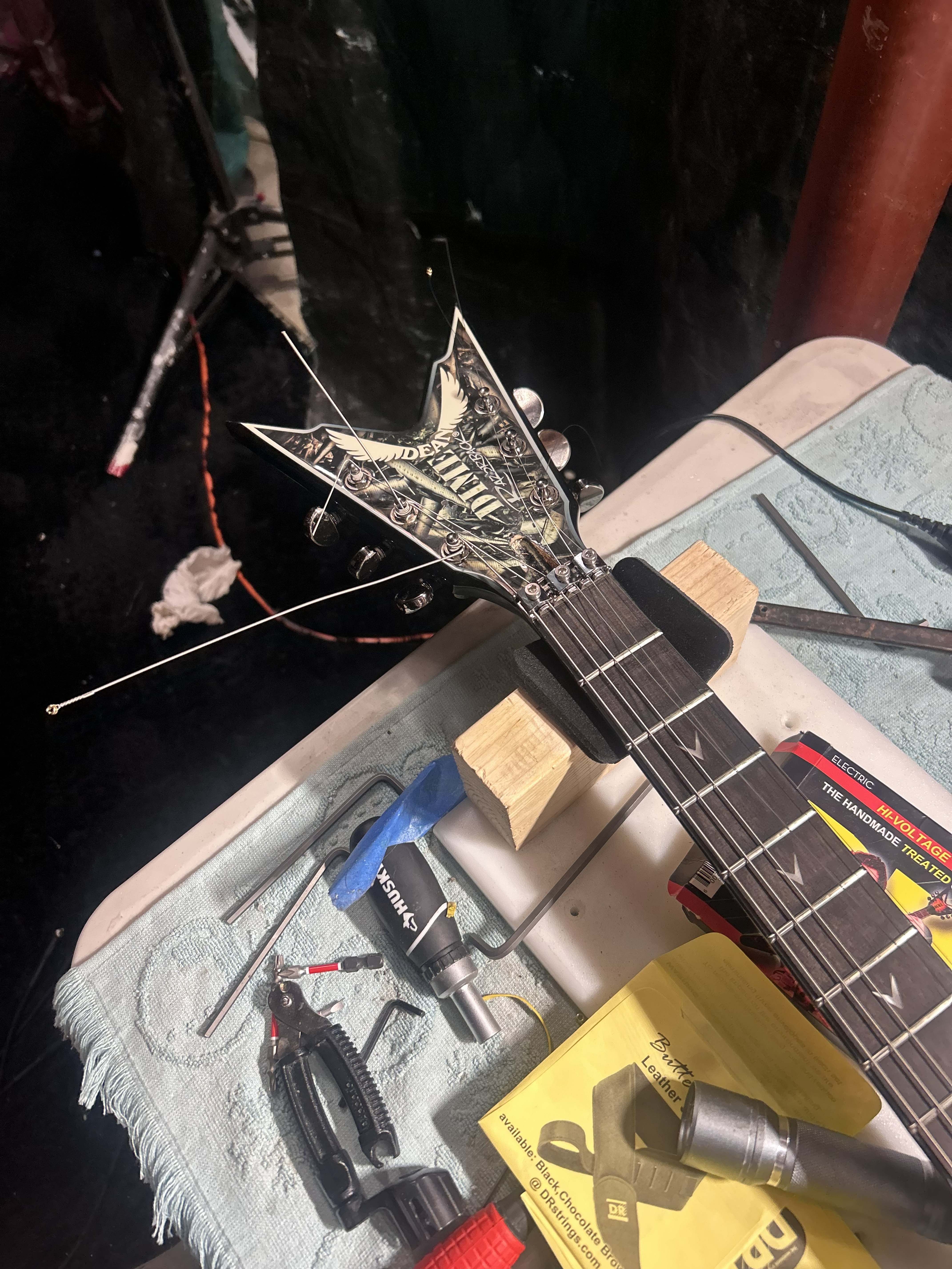 Collins Guitar Works work in progress photo 19