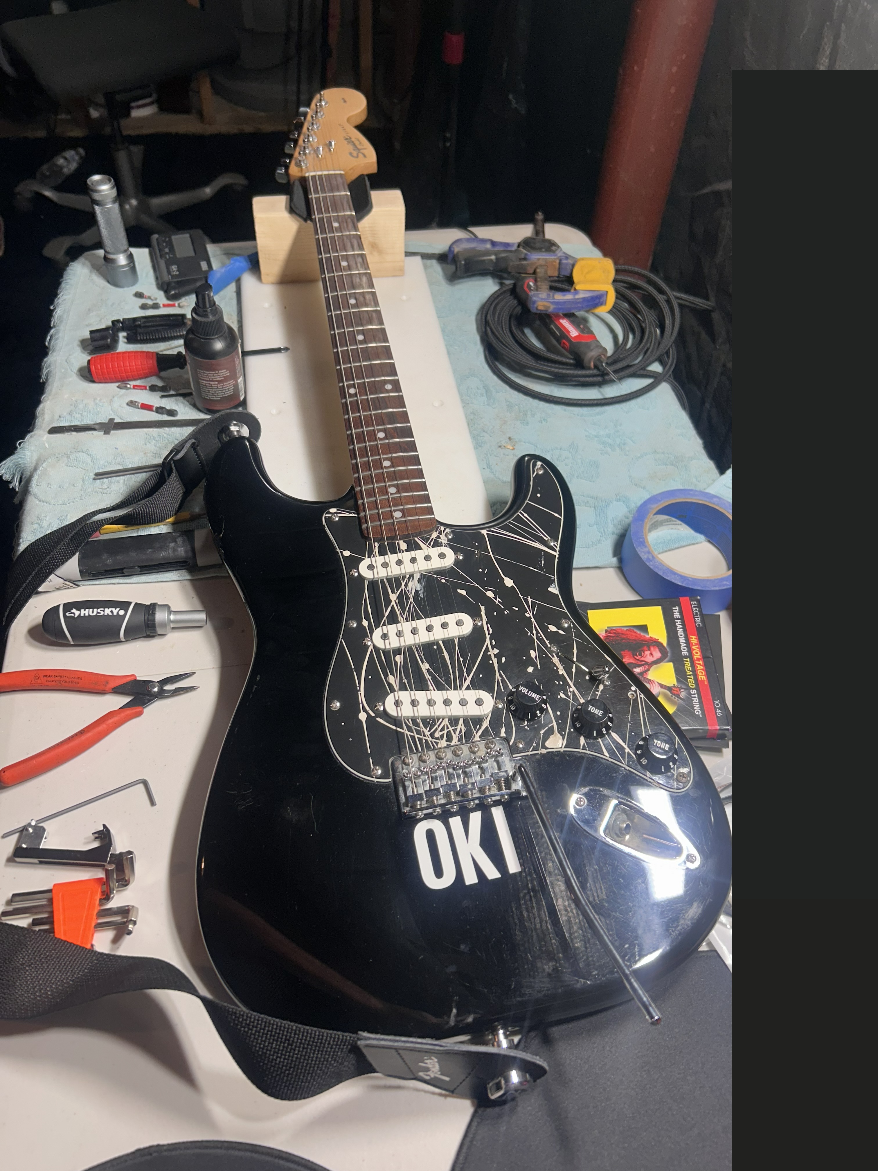 Collins Guitar Works work in progress photo 20