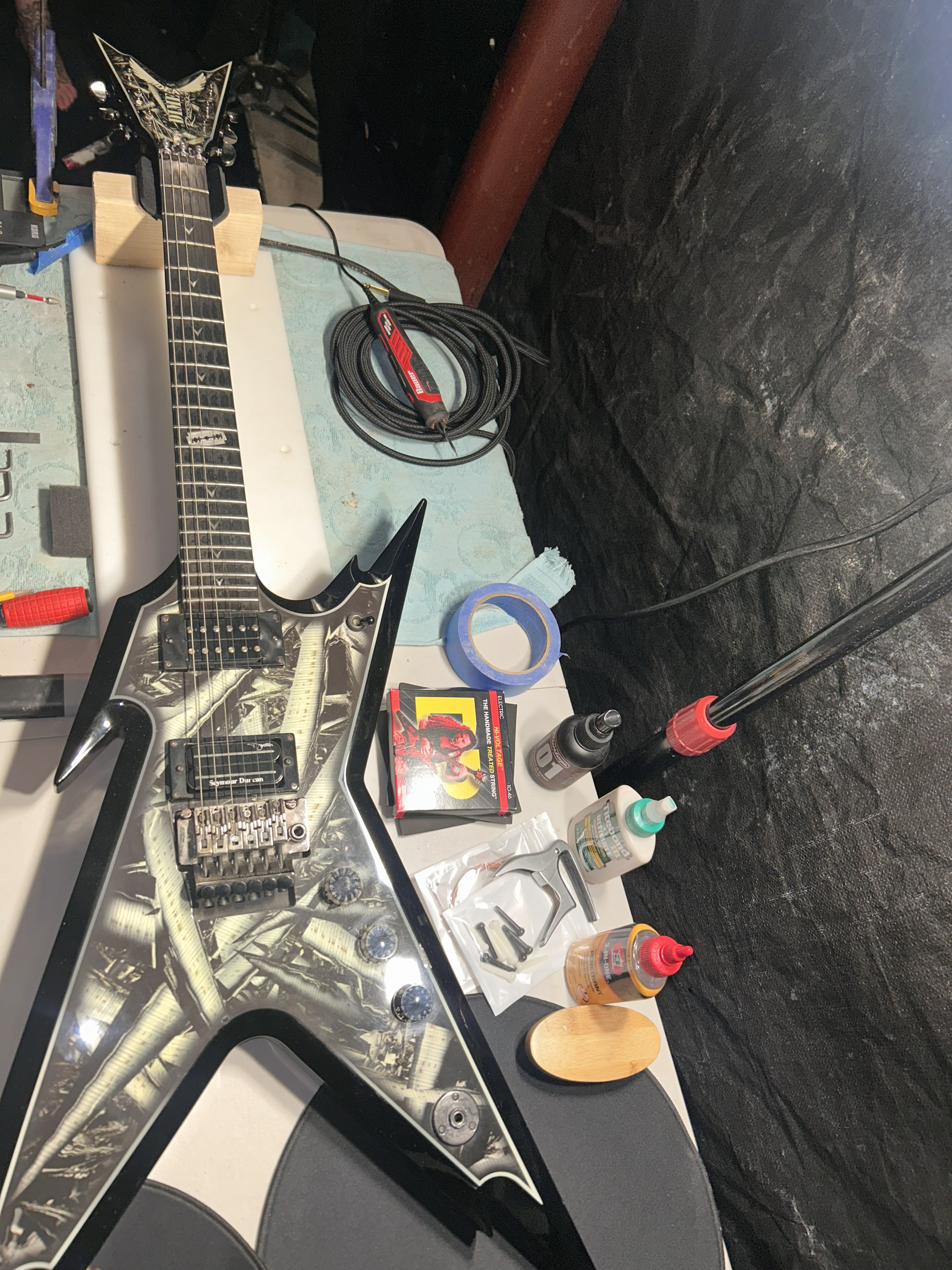 Collins Guitar Works work in progress photo 21