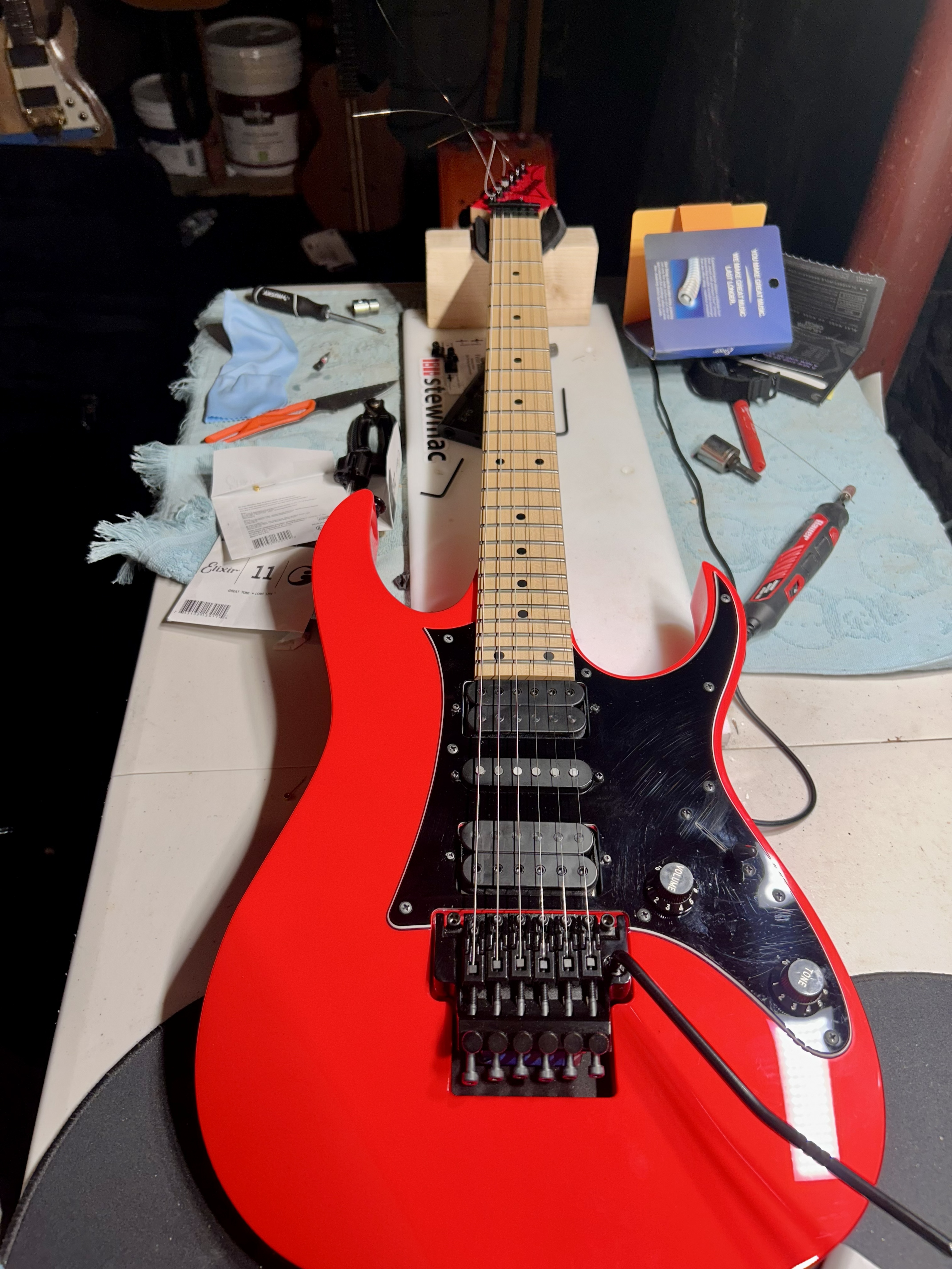 Collins Guitar Works completed work photo 5
