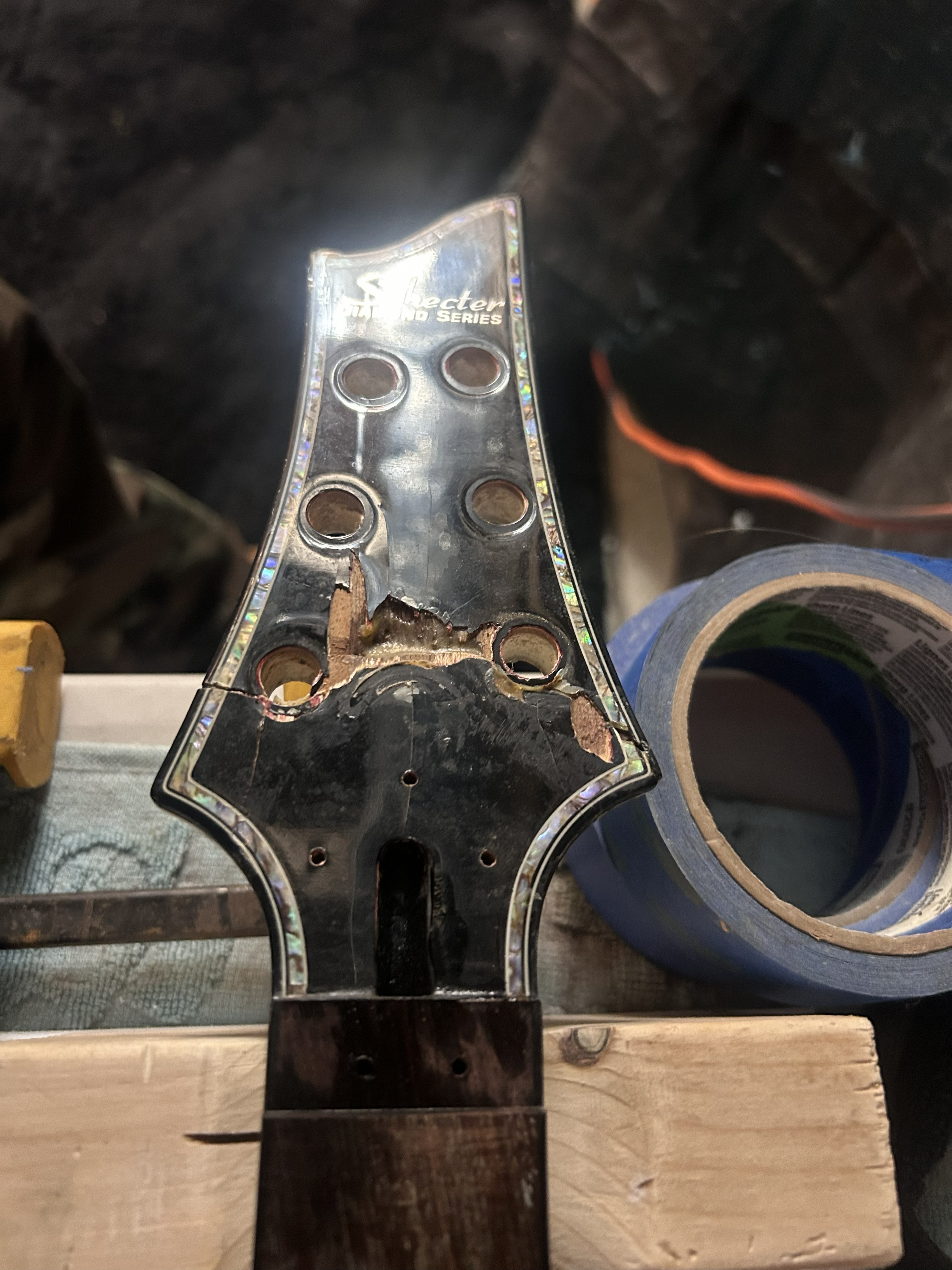Collins Guitar Works work in progress photo 6
