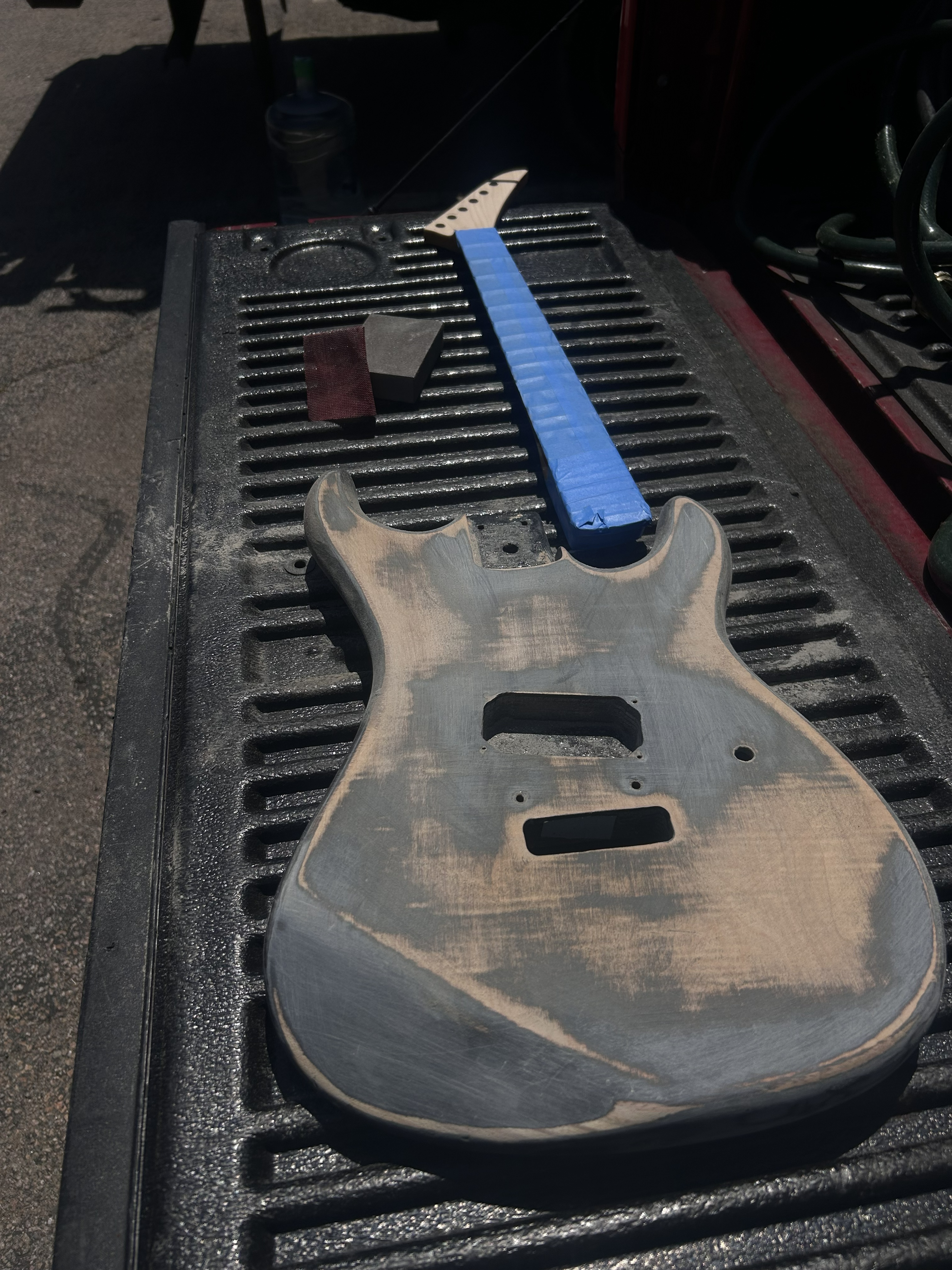Collins Guitar Works work in progress photo 7