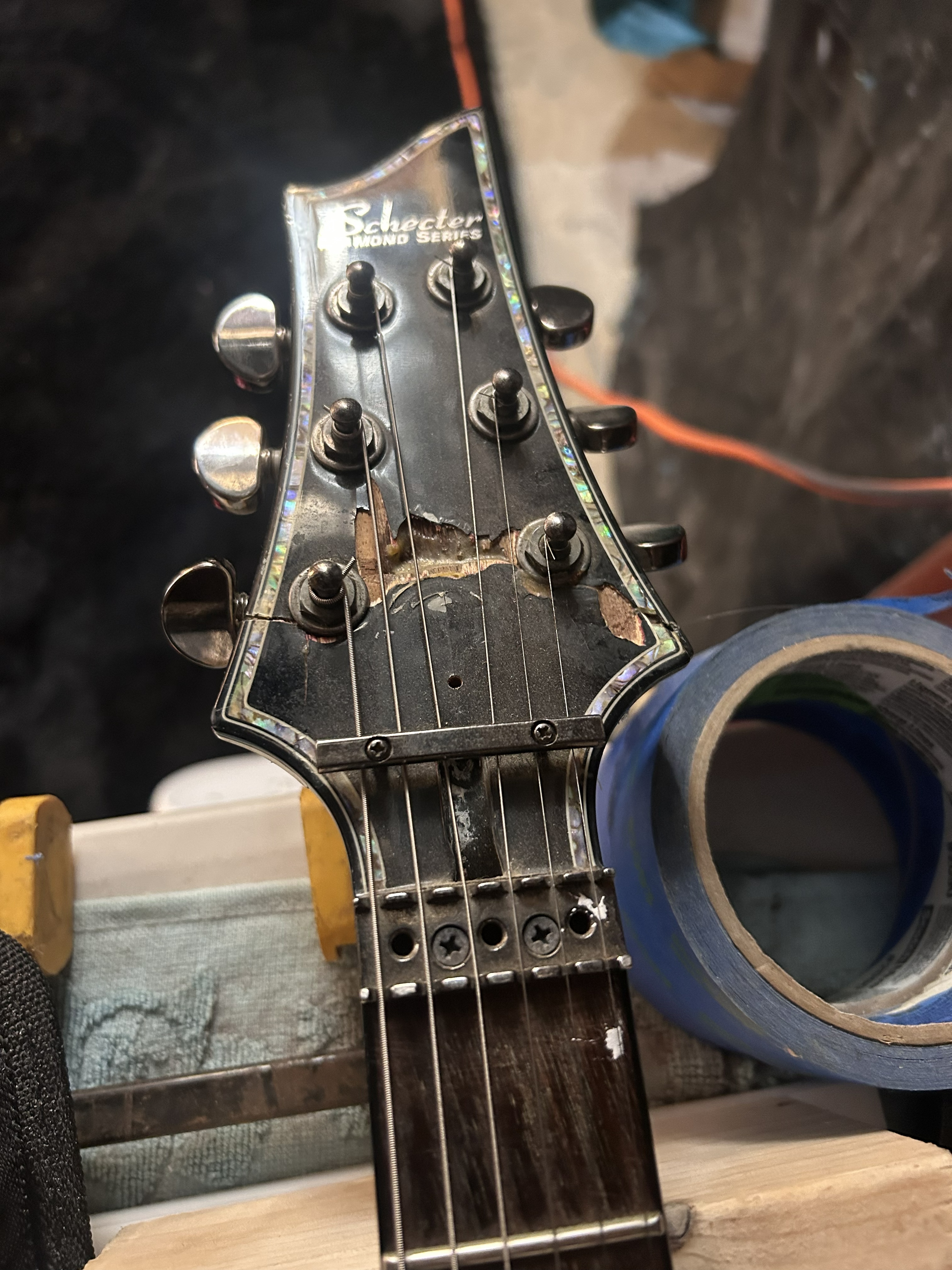 Collins Guitar Works work in progress photo 8